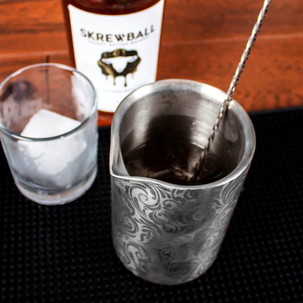 18 ounce - BarConic® Etched Double Wall Mixing Glass For Cheap - Image 5
