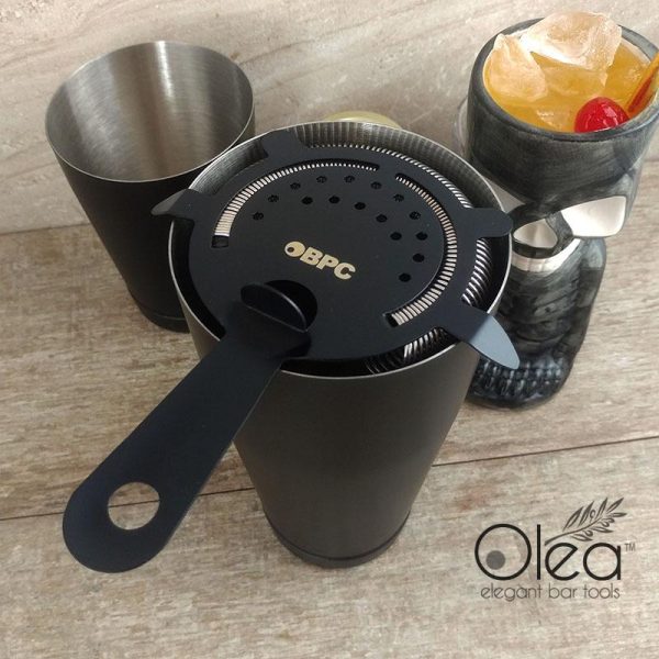Olea™ 4 Prong Cocktail Strainer - Matte Black For Cheap - Image 2