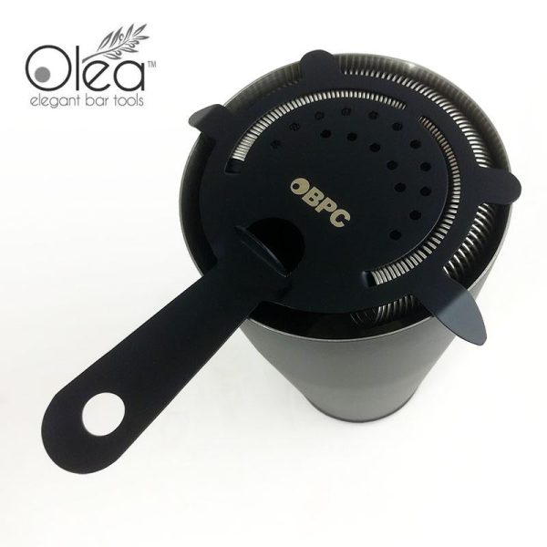 Olea™ 4 Prong Cocktail Strainer - Matte Black For Cheap - Image 3
